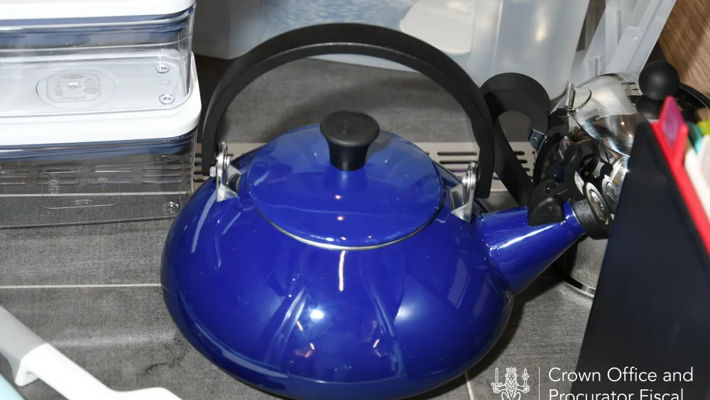 10. Le Creuset Enamel On Steel Zen Tea Kettle (£85.24, Amazon) in motorhome