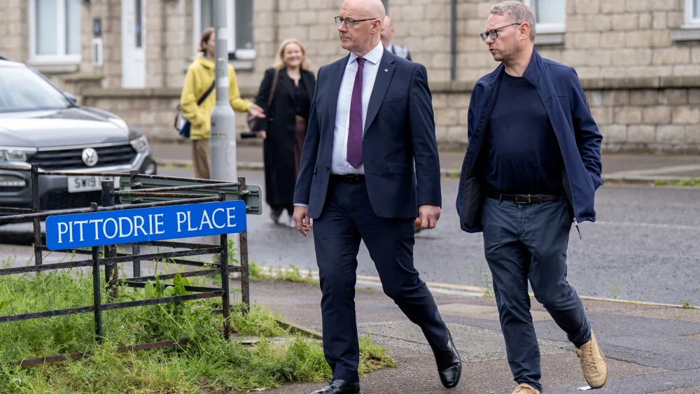 John Swinney and Richard Thompson
