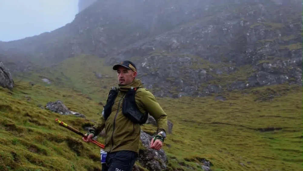 Alasdair Iain recently running the Skye Trail Ultra