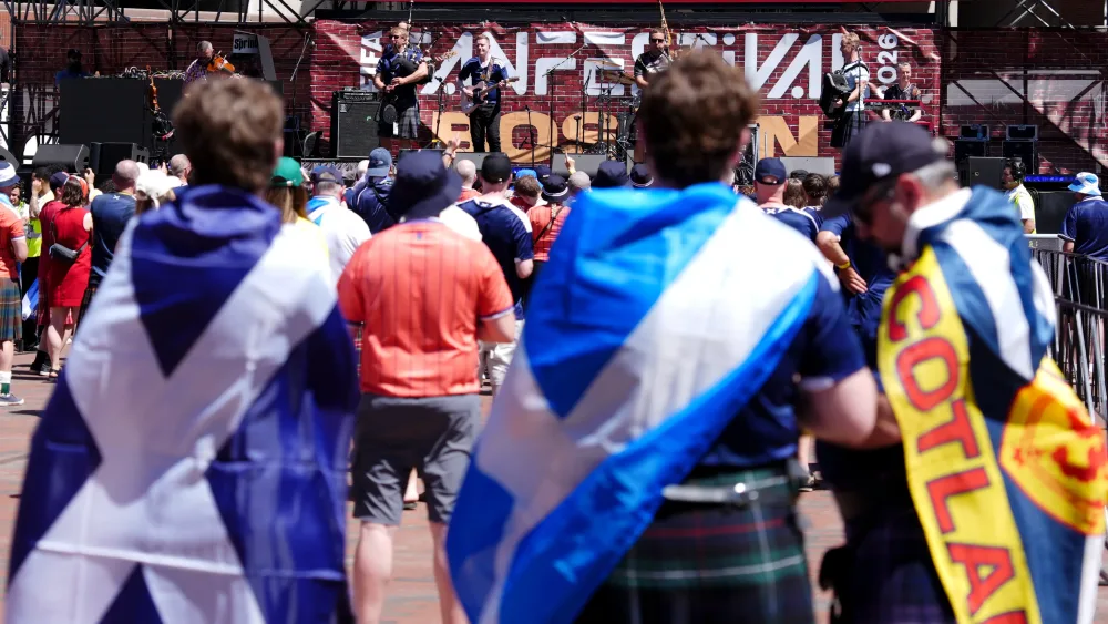 Scotland fans