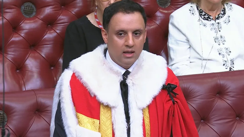 Anas Sarwar speaking in the Lords