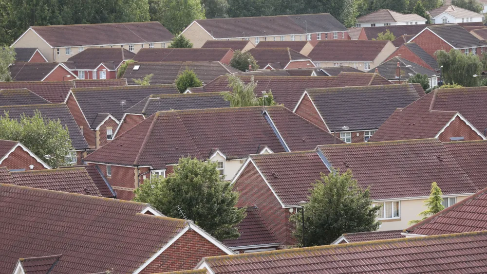 House rooftops