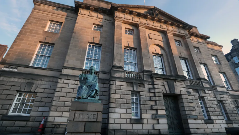 External view of the High Court in Edinburgh building