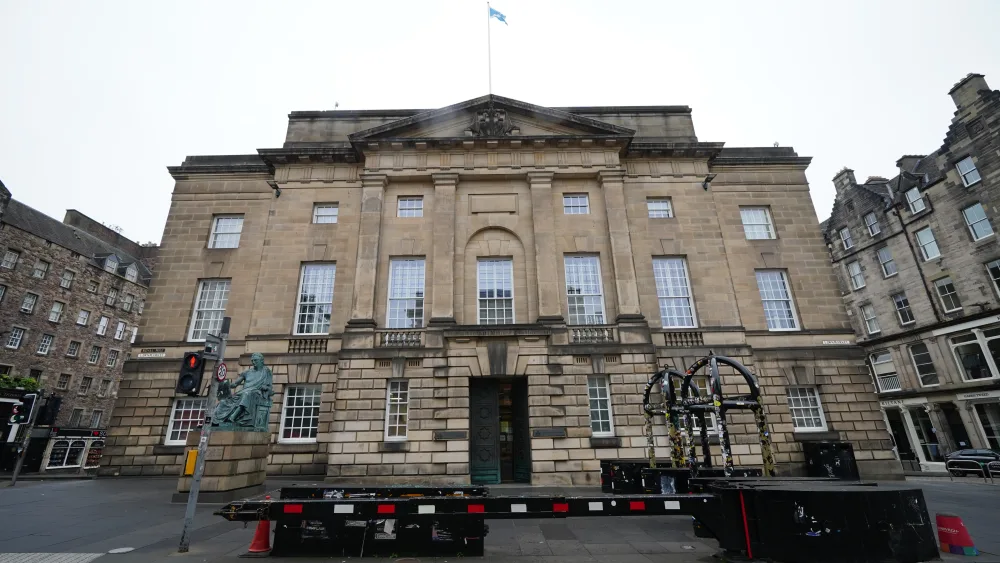External view of the High Court in Edinburgh building