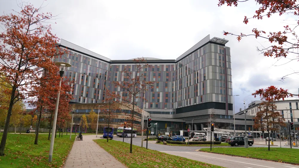 External view of the Queen Elizabeth University Hospital