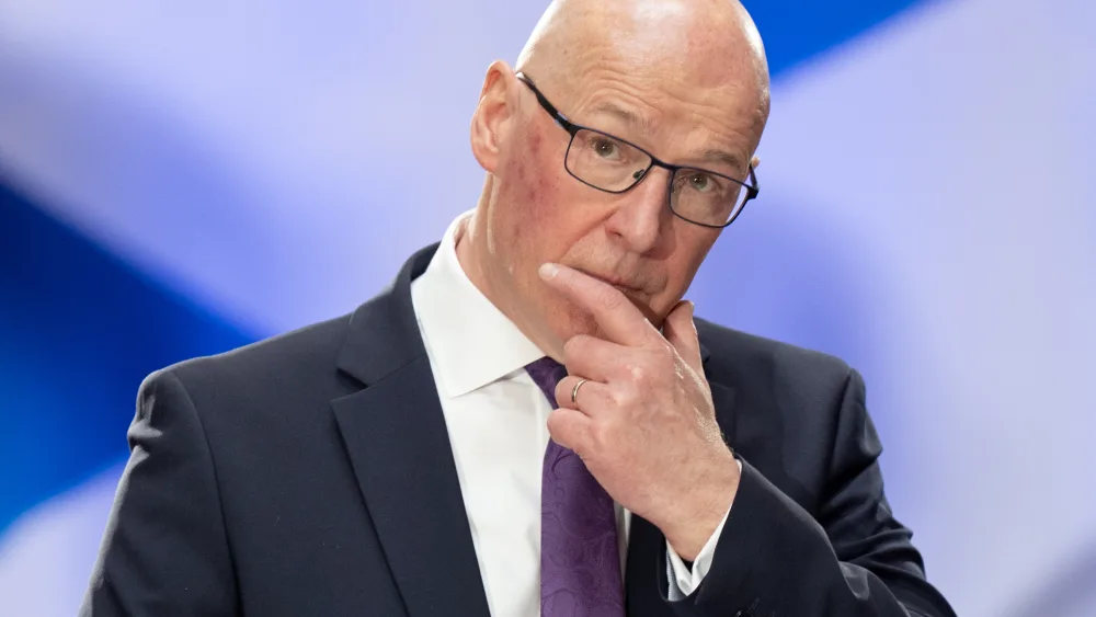 First Minister John Swinney said an apology from Linden would be ‘necessary, appropriate and essential’. (Jane Barlow/PA)