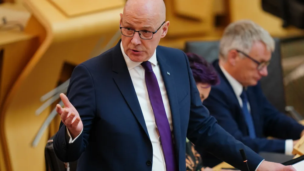 John Swinney at First Minister’s Questions