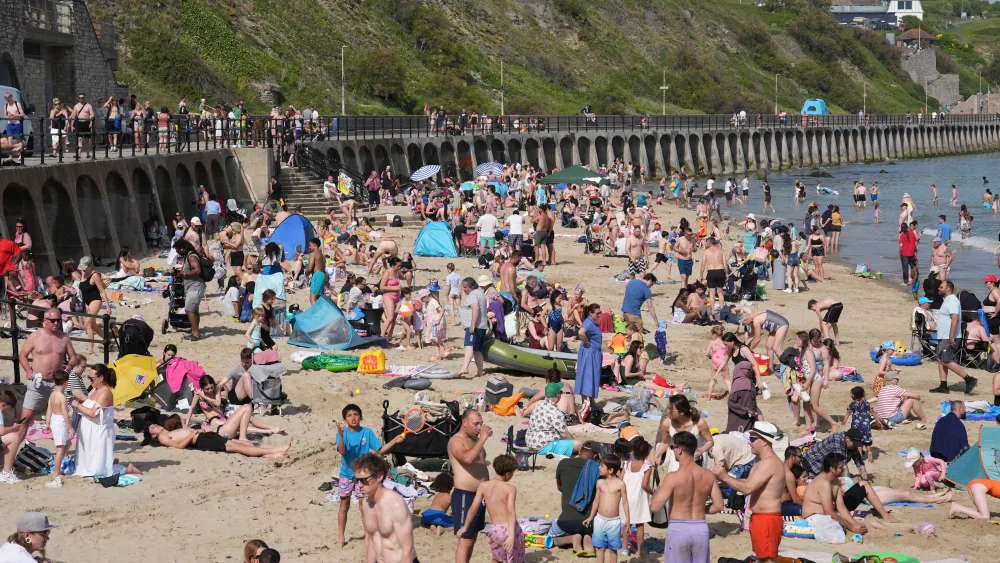 People on the beach
