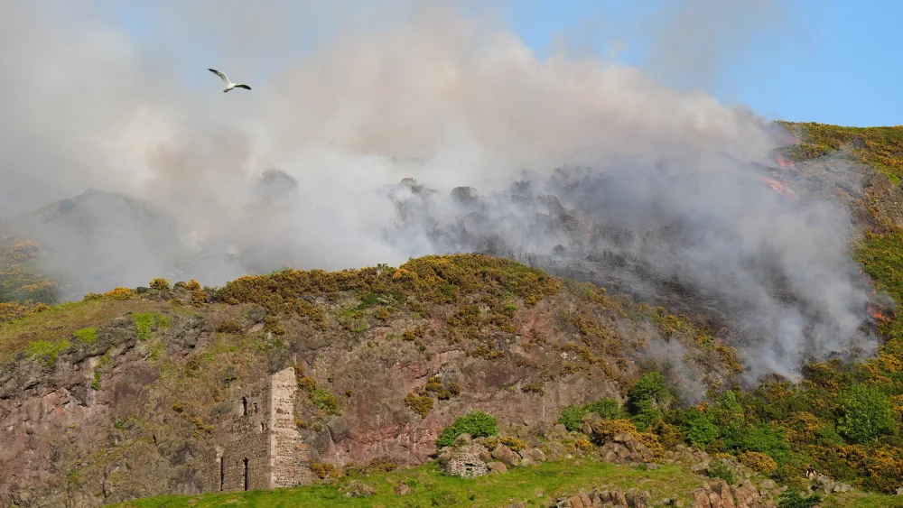 Arthur’s Seat fire