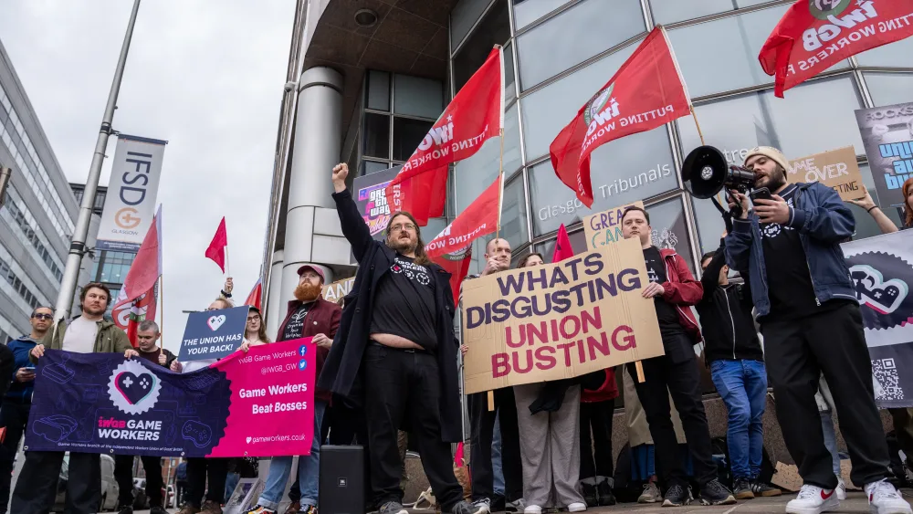 Rally for Rockstar employment tribunal
