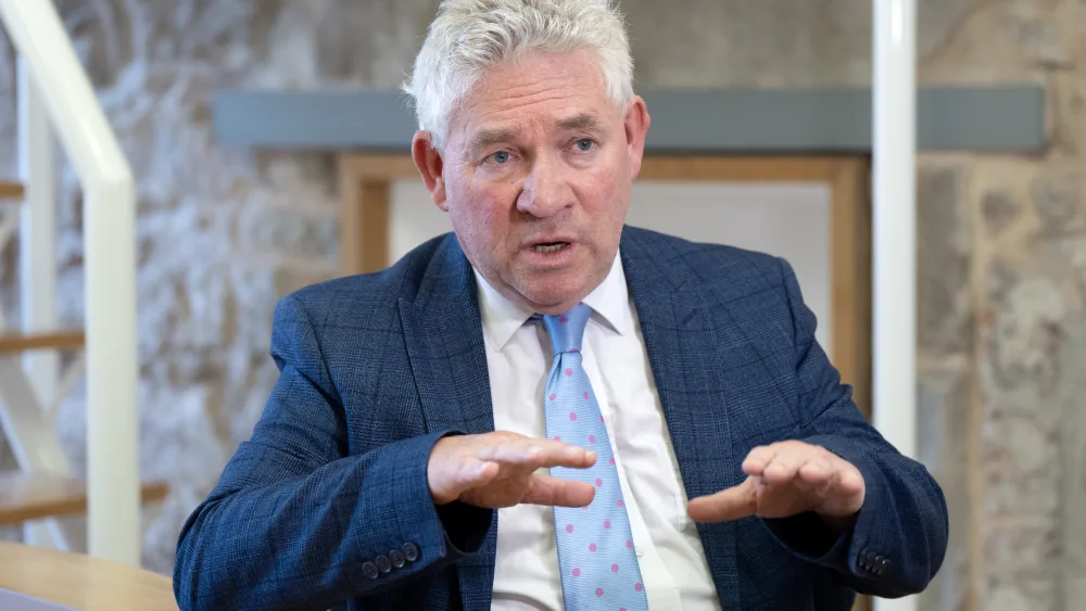 Holyrood presiding officer Kenneth Gibson said the sessions allowed conveners to ‘put the First Minister under the spotlight’. (Jane Barlow/PA)