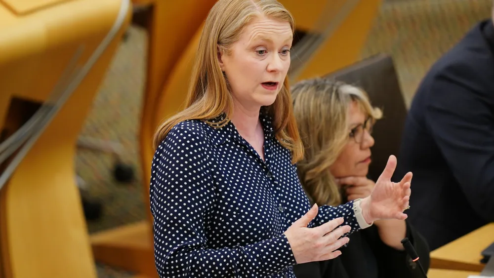Housing Secretary Shirley-Anne Somerville accepted that ‘the latest homelessness figures remain far too high’. (Jane Barlow/PA)