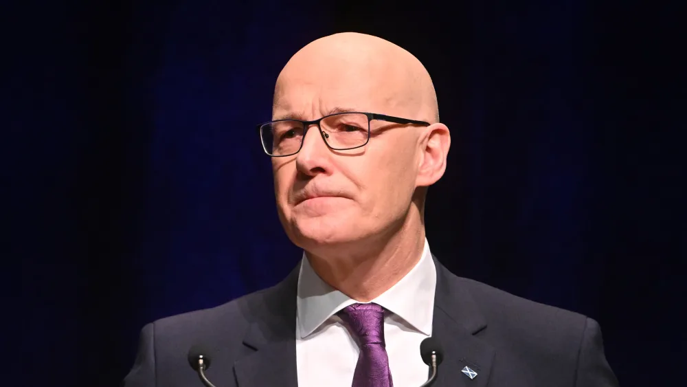 First Minister John Swinney