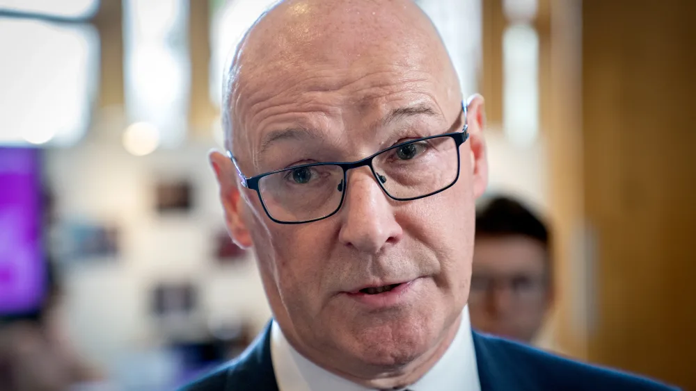 First Minister John Swinney