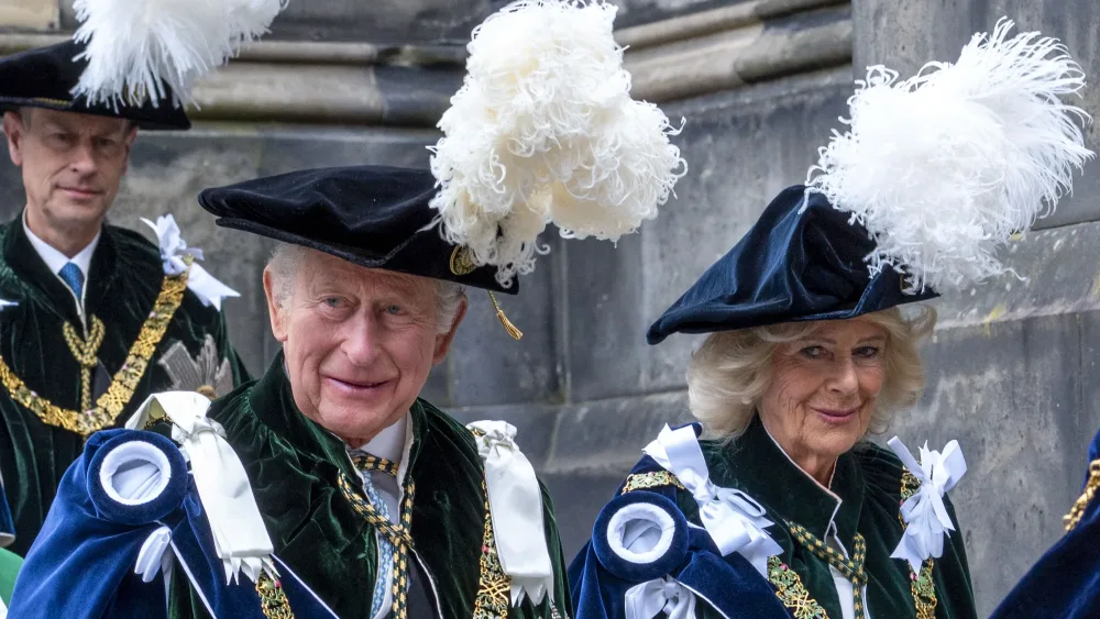 King visits Scotland for Holyrood Week