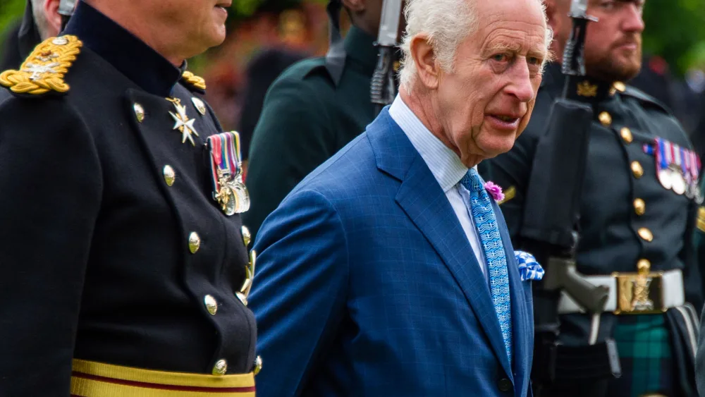 King visits Scotland for Holyrood Week