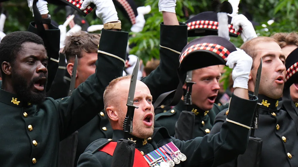 King visits Scotland for Holyrood Week