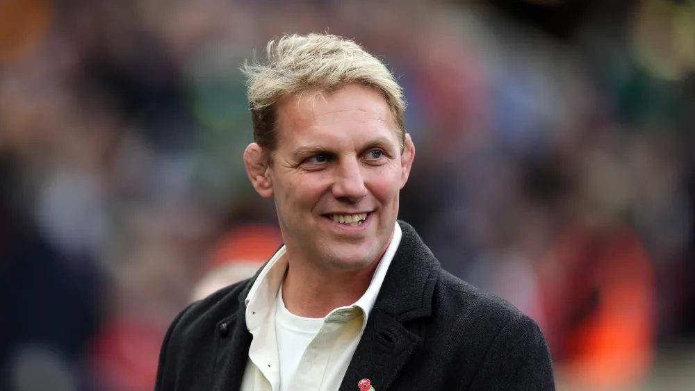 Lewis Moody smiling