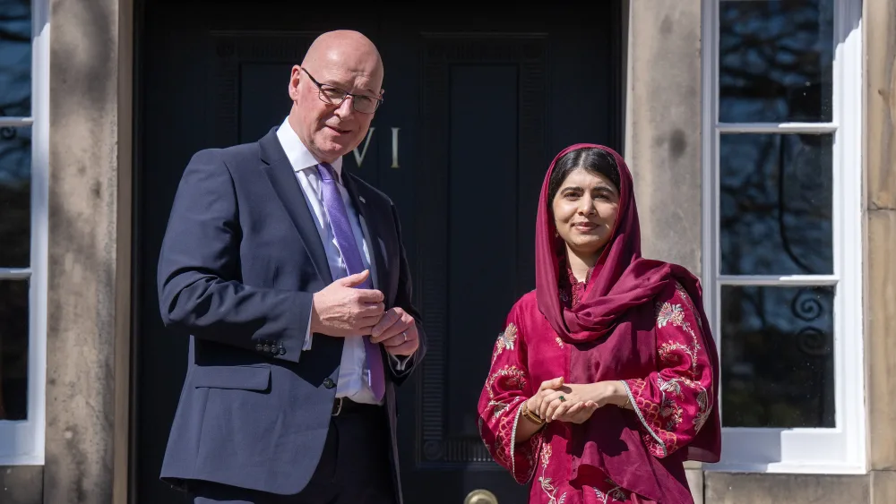 John Swinney Malala Yousafzai
