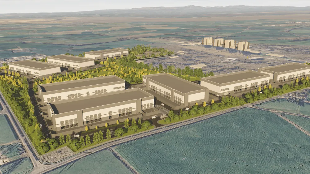 CGI mock up of the Chapelcross data centre proposal
