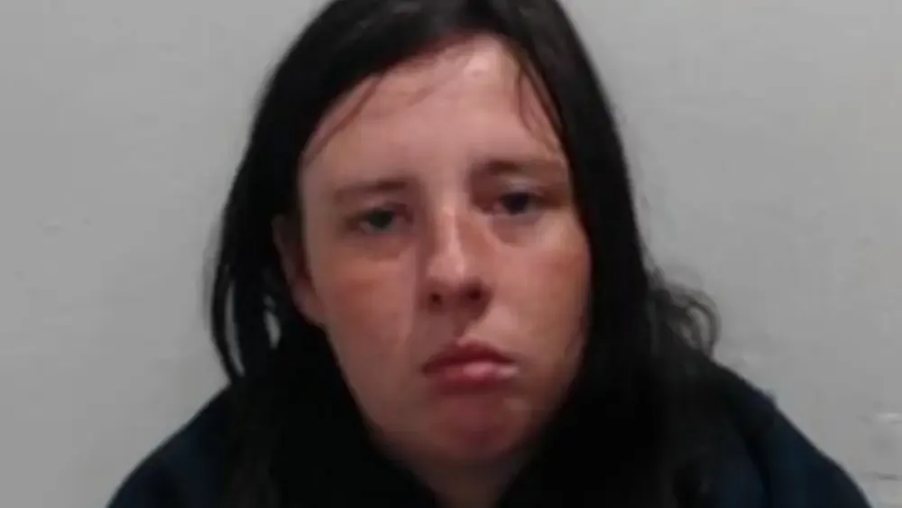 Handout mugshot of Nicole Blain