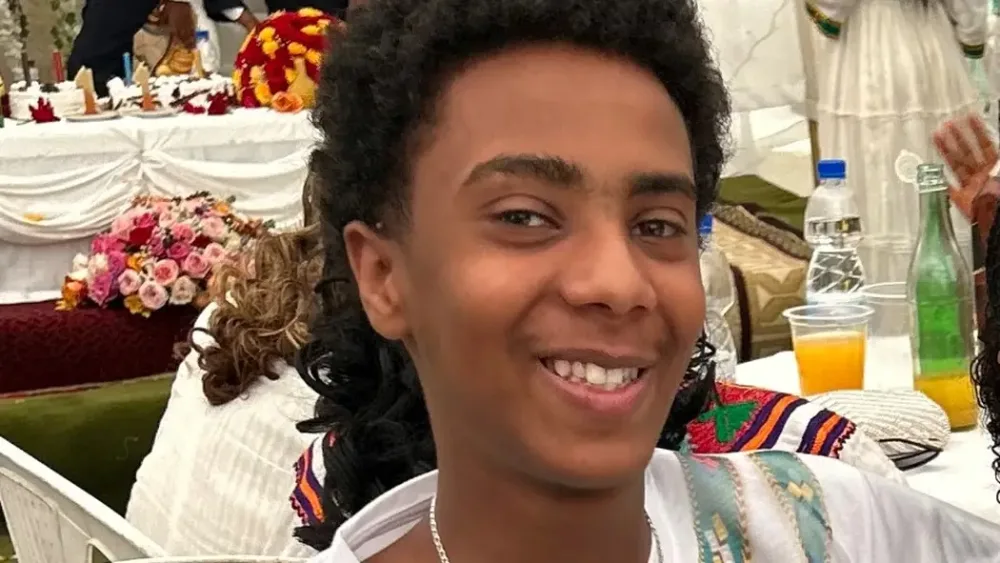 Amen Teklay smiling