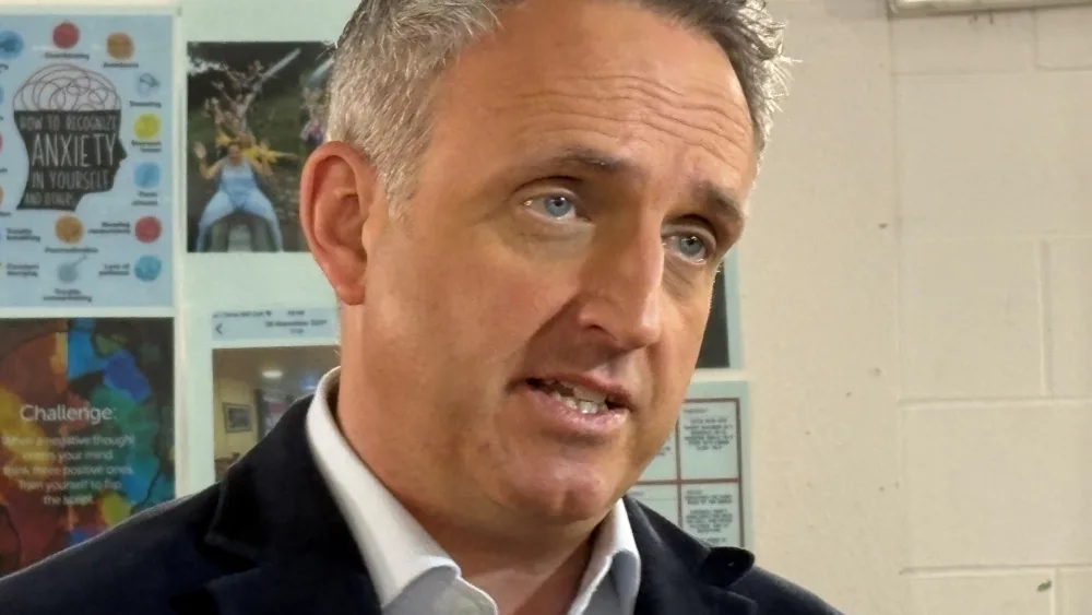 Headshot of Alex Cole-Hamilton speaking