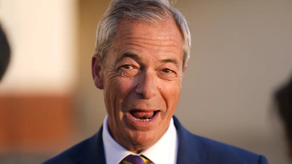 Nigel Farage and Reform UK have benefits from a ‘sense that mainstream parties are not delivering’ for people, Nicola Sturgeon said. (Jordan Pettitt/PA)