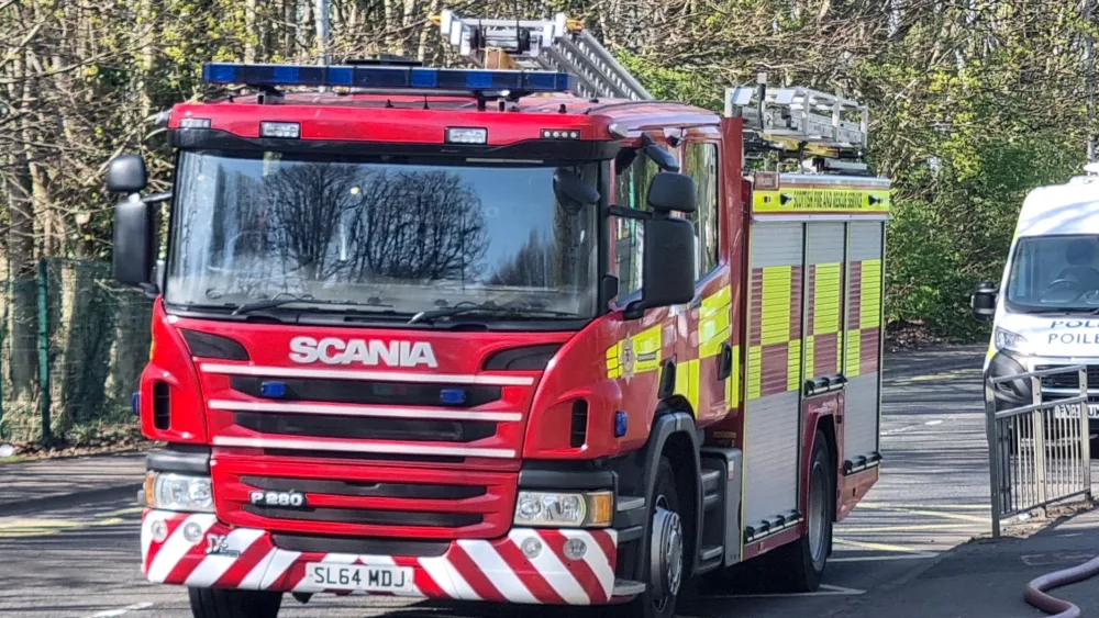 A fire engine
