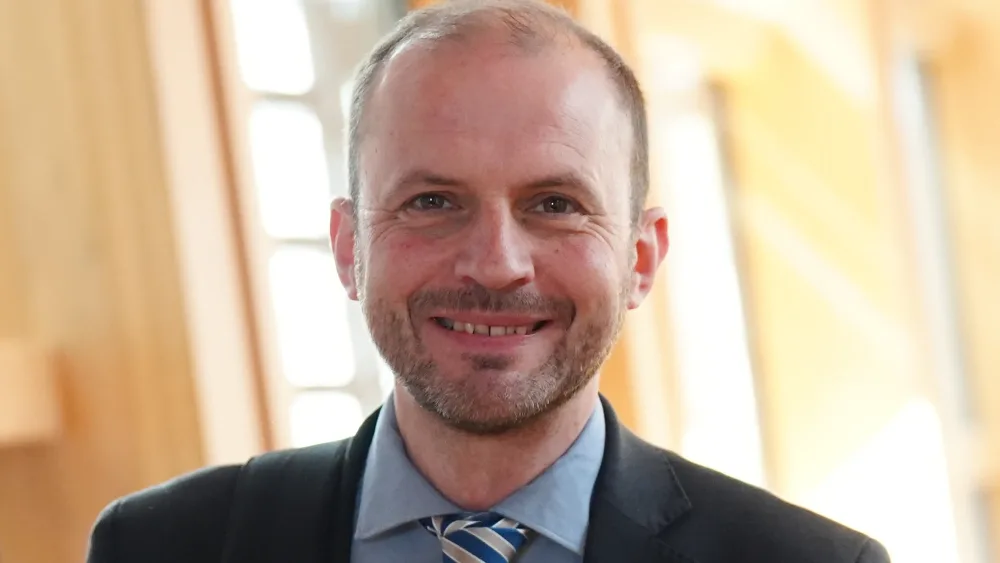 Stephen Gethins smiling