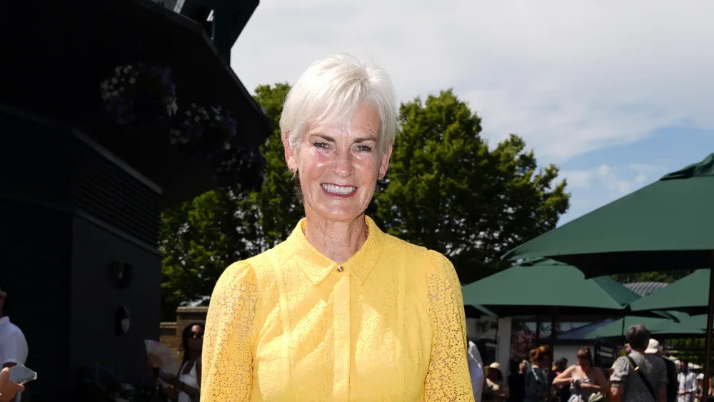 Judy Murray smiling