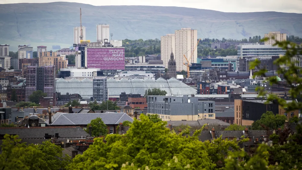 View of Glasgow
