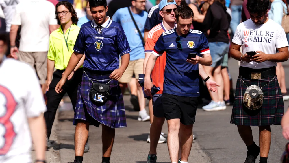 Scotland fans in Boston – FIFA World Cup 2026
