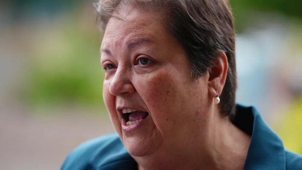 Scottish Labour health spokesperson Jackie Baillie said it is ‘unacceptable that thousands of patients are languishing on NHS waiting lists for treatment’. (Andrew Milligan/PA)