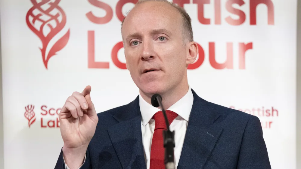 Scottish Labour leader Michael Marra