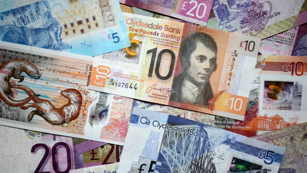 Scottish money 