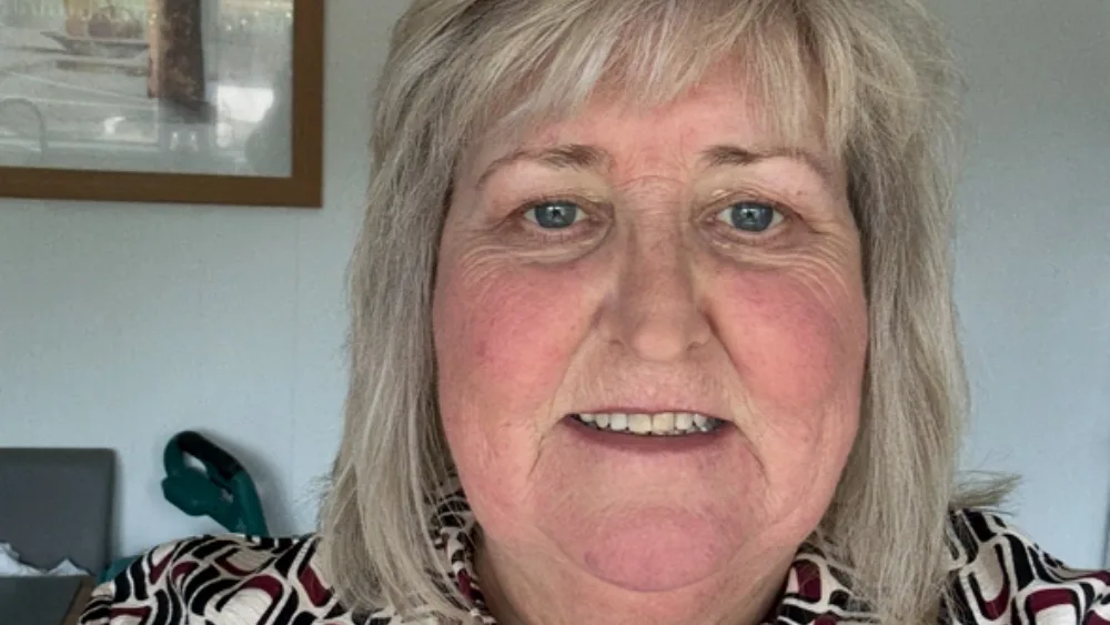 Selfie of 61 year old Sandra Watson.