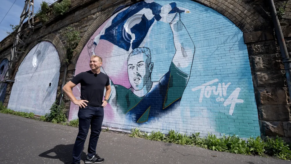Sir Chris Hoy mural