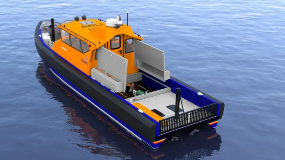 A new RNLI Coastal lifeboat