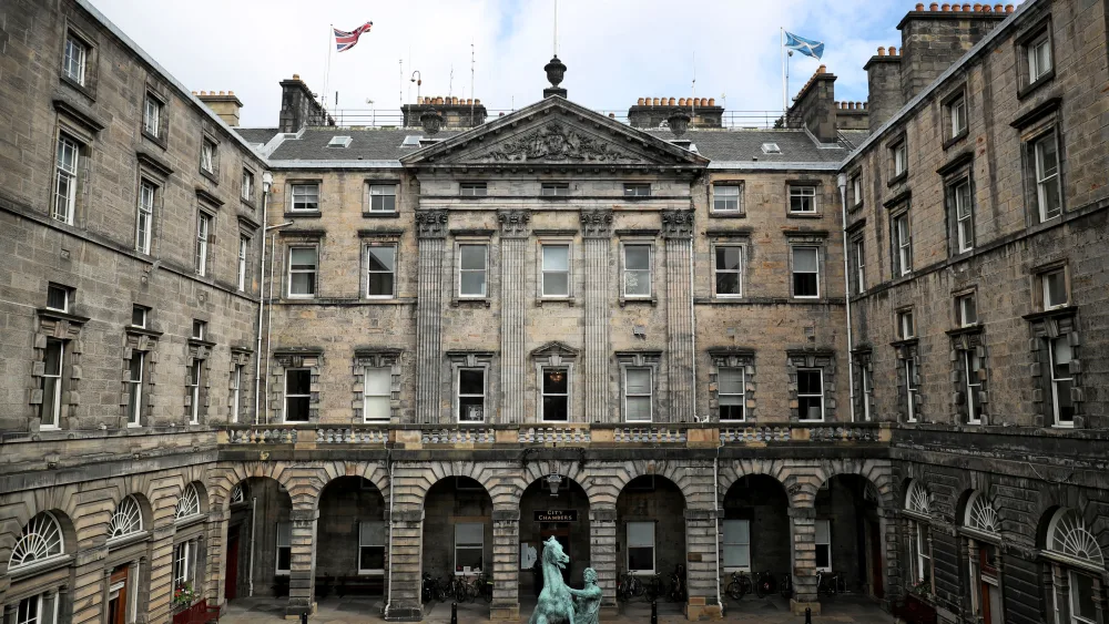 External view of Edinburgh City Chambers