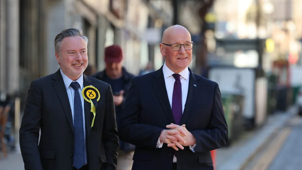 Alyn Smith and John Swinney