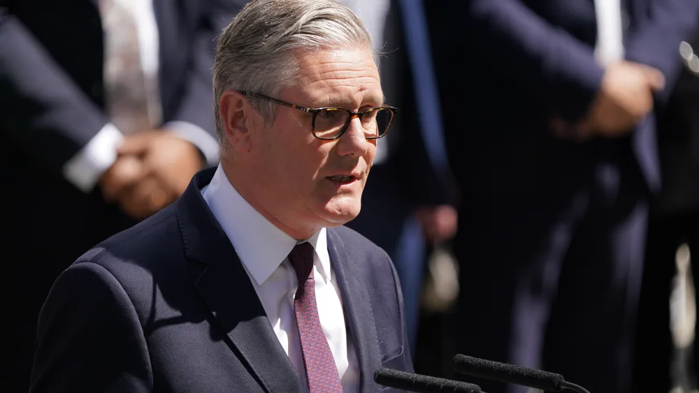 The fall in popularity suffered by Sir Keir Starmer as prime minister made the Holyrood election ‘particularly challenging’ for Labour, Mr Marra said. (Gareth Fuller/PA)