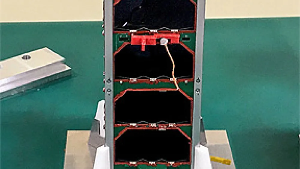 The ‘Space Puffin’ cubesat will be deployed from the International Space Station’s Japanese module (University of Glasgow)