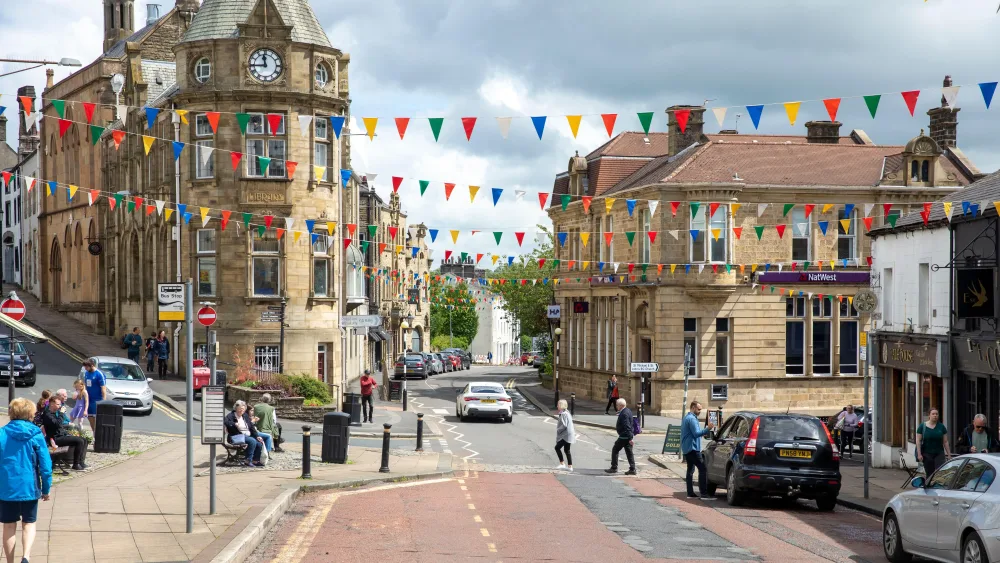 Clitheroe town centre