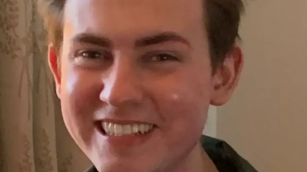 Handout photo of Ethan Scott Brown smiling